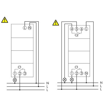 Zegar tygodniowy wyłącznik czasowy TR 610 top3 TH-N TH-6100130