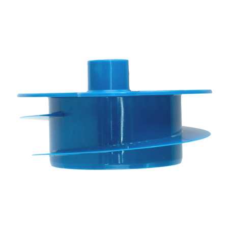 F-tronic TF-1Pierścień mocujący Thermofix do montażu puszek podtynkowych Ø68mm w elewacji styropianie EPS ETICS rękaw instalacyjny Ø74mm niebieski 1 sztuka 7810051