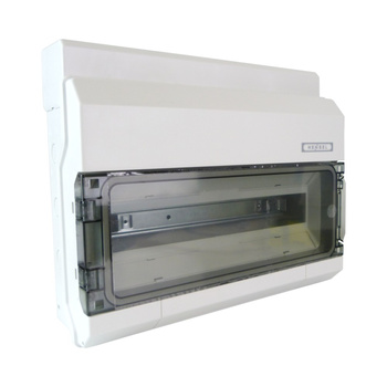 Rozdzielnica modułowa hermetyczna 1x18 natynkowa IP54 Hensel KV1518 Zacisk Pe/N KV 1518