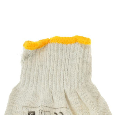 Rękawice robocze dziane naturalne rozmiar M G73503