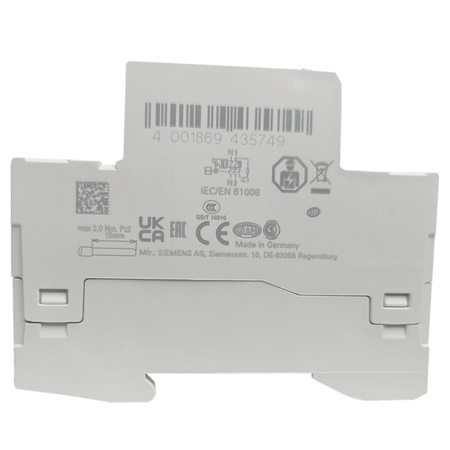 SIEMENS Wyłącznik różnicowoprądowy 25A 2P 300mA Typ AC VDE RCD 5SV4612-OKL
