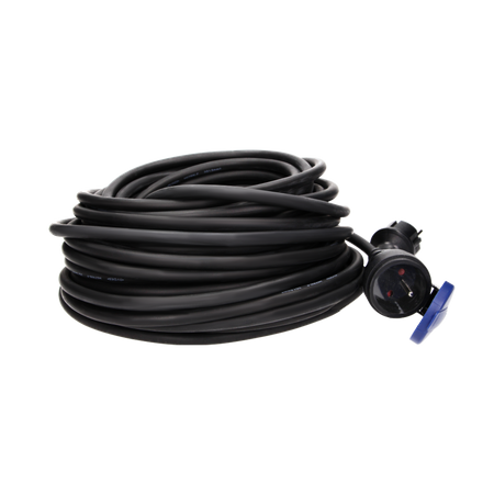 Przedłużacz warsztatowy bryzgoszczelny olejoodporny 230VAC/16A 20 m OR-AE-13169/20m