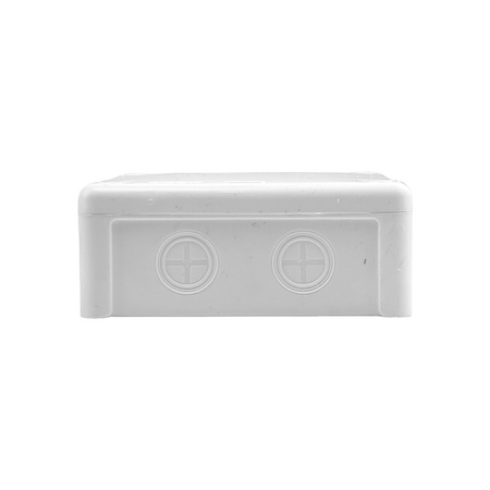 Puszka natynkowa 8-wlotowa pusta VIPLAST BIAŁA IP55 05 052-01