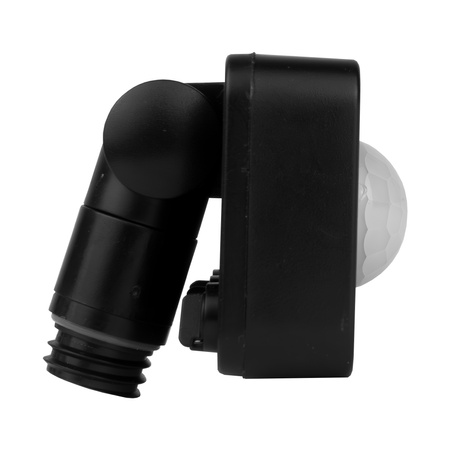 Naświetlacz LED 10W z czujnikiem ruchu GTV czarny IP65 oświetlenie zewnętrzne 1000lm GT-GCR10W-64