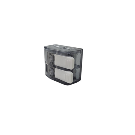 Szybkozłączka instalacyjna 4mm2 x 2 - 10 szt E03-P052-10