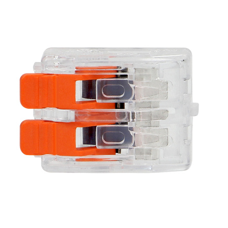 Złączka instalacyjna zaciskowa 2-przewodowa na dowolny przewód 0.2-4mm2 IEC 450V/32A 10 szt. OR-SZ-8005/2/10