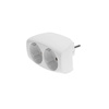 Rozgałęźnik wtyczkowy z dwoma gniazdami Schuko 230V W-32001