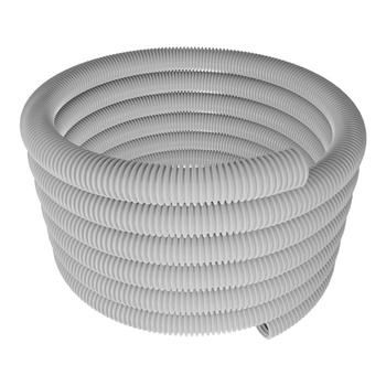 Rura karbowana 30m peszel ⌀25mm 320N szary wzmocniona spiralą PCV Marmat RSF 25