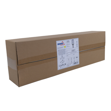 Oprawa uliczna LED JAZMIN 70W 4000K 9100LM IP65 jasnoszara C82-JAZ-070LG-4K