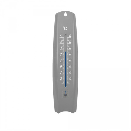 Termometr zewnętrzny 26cm Szary WHITE LINE Bradas WL-M34GY