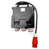 Rozdzielnica budowlana TR-S/FI 32A 2x16A 4x230V SKH Schuko Doktorvolt DV-7266-D
