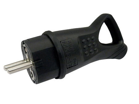 Wtyczka gumowa 16A 230V IP44 UniSchuko MXG-17 XBS