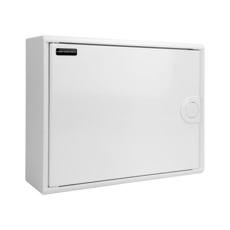 Rozdzielnica modułowa natynkowa 1x12 zabezpieczona 8xMCB 1xRCCB VDE okablowana skrzynka elektryczna Hager 245x305x96,5mm Doktorvolt DV-6296-NT