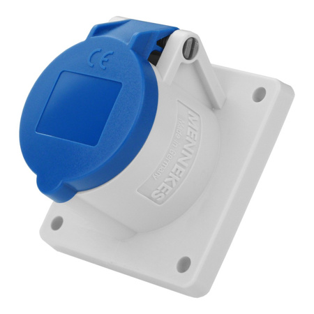 Gniazdo CEE 16A 3P 230V IP44 tablicowe proste MENNEKES 1366
