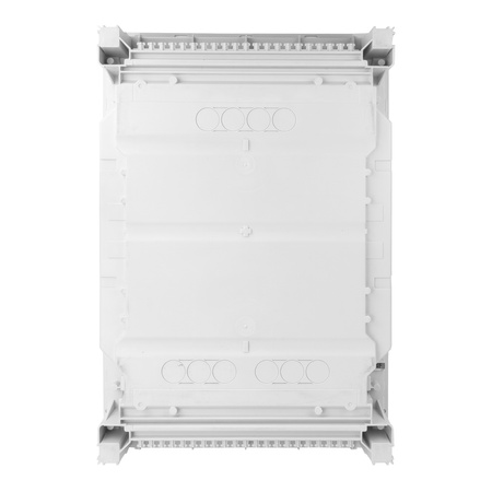 Rozdzielnica modułowa podtynkowa 2x12 zabezpieczona 8xMCB 1xRCCB VDE ogranicznik przepięć Saltek okablowana skrzynka elektryczna Hager 505,50x348x98mm zaciski rozgałęźne Doktorvolt DV-6203-PT