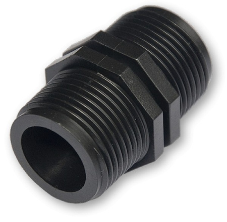 Łącznik wyposażony w dwa gwinty zewnętrzne 3/4" DSA-493434L