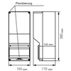1 fazowa Obudowa zestawu pomiarowego OZP-1 E-P 38.03