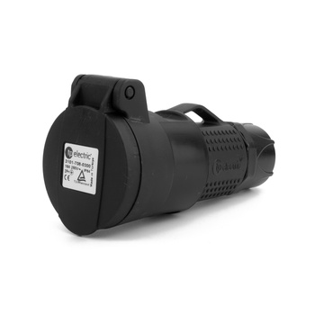 Gniazdo elektryczne UPS z dławnicą kablową 16A TYP E IP54 250V AC TPE 3101-708-0300