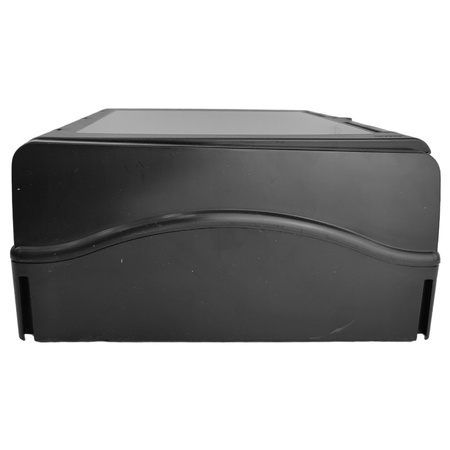 Rozdzielnica natynkowa IP65 24 (12+12) czarna modułowa transparentne drzwi M-L 2x12 HIGHT 940.24.NN