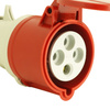 Gniazdo przenośne CEE 4P 16A IP44 400V 3122-304-1601