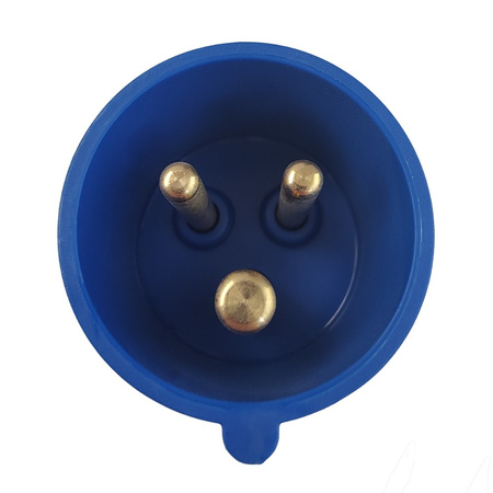 Marlanvil Adapter kempingowy wtyczka CEE 16A na 13A 250V gniazdo brytyjski standard przejściówka IP20 6.8216.UK