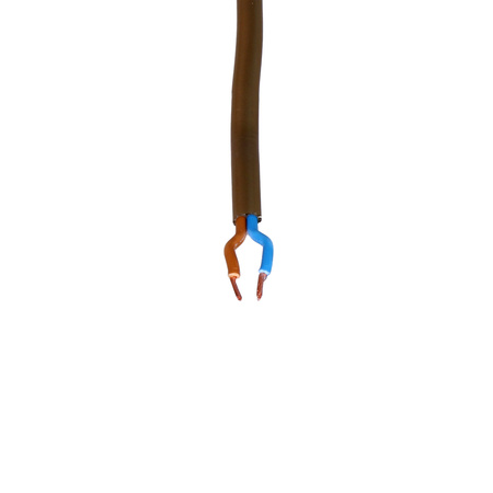 Przewód przyłączeniowy z łącznikiem PWK-11 1,5m 2x0,75 mm² z wtyczką płaską 250V 16A złoty W-99708