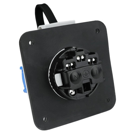 Gniazdo hermetyczne tablicowe TYP F 230V IP68 3101-377-0900