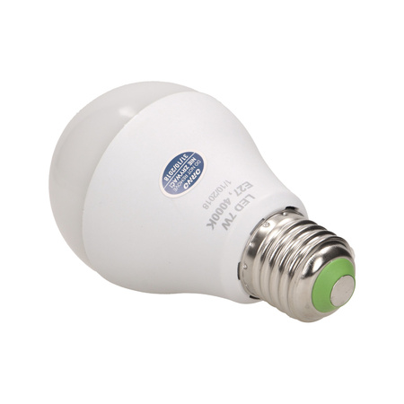 SAHIL LED 7W A60. żarówka z mikrofalowym czujnikiem ruchu. 600lm. 4000K. E27 OR-SW-6106LM4