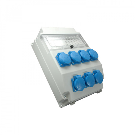 Rozdzielnica 7x250V. okienko ROS 11/X-25 A