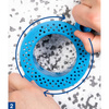 F-tronic TF-1Pierścień mocujący Thermofix do montażu puszek podtynkowych Ø68mm w elewacji styropianie EPS ETICS rękaw instalacyjny Ø74mm niebieski 5 sztuk 781 TF1