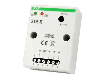 Sterownik rolet Czujnik opadów deszczu F&F STR-R