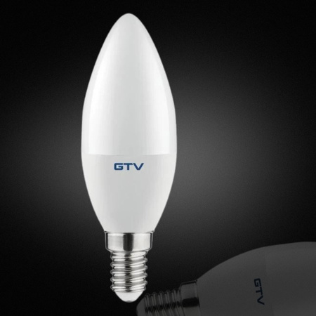 Żarówka LED 8W E14 3000K ciepły biały 700lm SMDC37-80 GTV LD-SMDC37-80