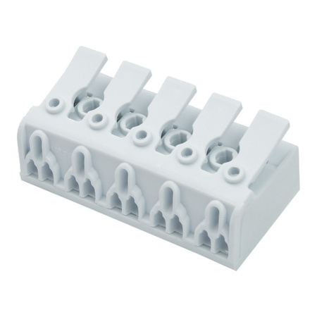 10 sztuk Kostka z Dźwignią Szybkozłączka 5x0.75-2.5mm2 450V VDE DGN 10-DG238-10.0-05P