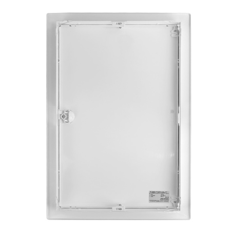 Rozdzielnica modułowa podtynkowa 2x12 zabezpieczona 10xMCB 1xRCCB VDE  okablowana skrzynka elektryczna Hager 505,50x348x98mm zaciski rozgałęźne L1, L2, L3, N, PE Doktorvolt DV-6227-PT