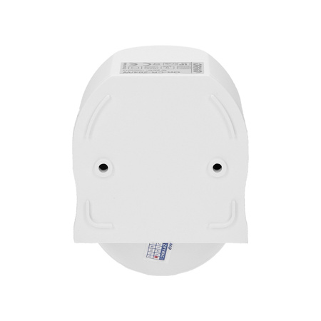 Czujnik ruchu 180st.. regulacja pionowa i pozioma. IP44. 1200W. biały