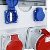 Rozdzielnica budowlana TD-S/FI 63A 16A 2x230V Schuko Doktorvolt DV-2268-D