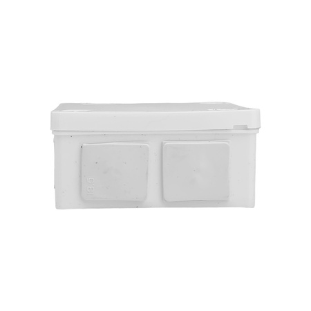 Puszka natynkowa 6-wlotowa pusta VIPLAST BIAŁA IP55 02 022-01