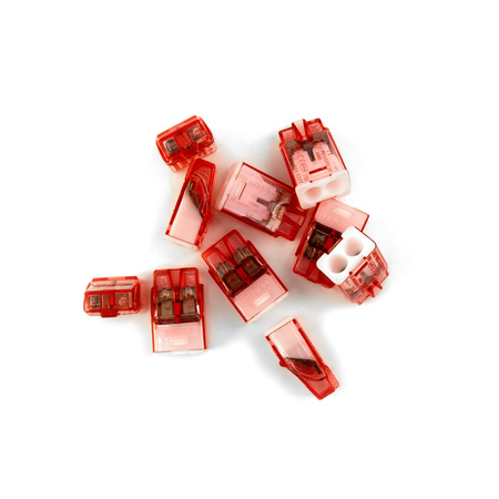 Szybkozłączka instalacyjna kompakt PC 2×0,5–2,5mm² 24A E00-PC22-10 BEMKO