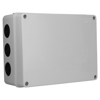Puszka natynkowa z dławikami wym/wew 243x190x90 mm 12membran IP66 M-L 010.PG