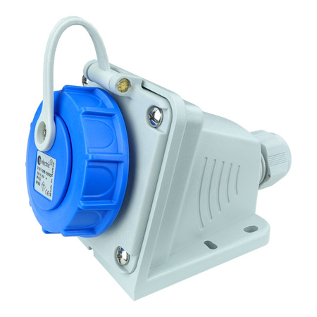 Gniazdo naścienne hermetyczne 16A 2P+Z 230V IP68 natynkowe Schuko 3101-385-0900