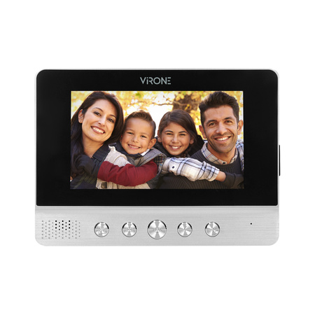 Wideo monitor bezsłuchawkowy 7" do rozbudowy zestawów z serii CHARON VDP-40MV