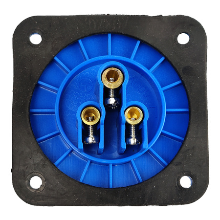 Wtyczka tablicowa kempingowa prosta CEE 3P 16A 230V IP44 VDE TP Electric 3120-319-0970