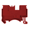 Złączka szynowa przelotowa zaciskowa czerwona 1,5mm2 1P UL DS1.5-01P-16-00A(H)