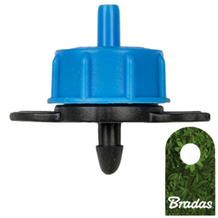 50x Kroplownik z przepływem turbulentnym 2l/h wyjście 4mm Bradas DSE-TOD02-50