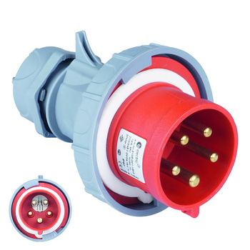Wtyczka przenośna CEE zwrotnica faz 5P 16A IP67 400V 3106-350-1600