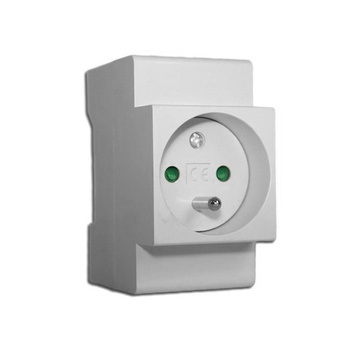 Gniazdo modułowe 230V 16A z bolcem uziemiającym XBS MSD FRANC