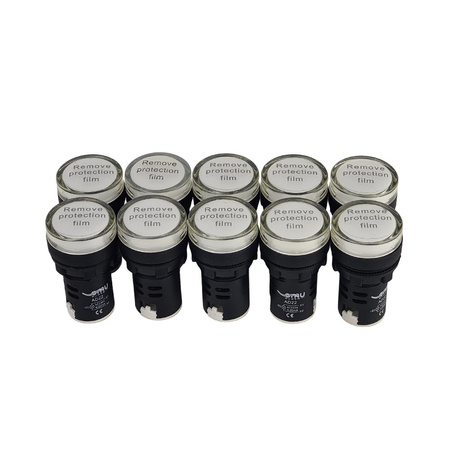 Kontrolka sygnalizacyjna 230VAC XBS Lampka LED biała AD22-WHITE230
