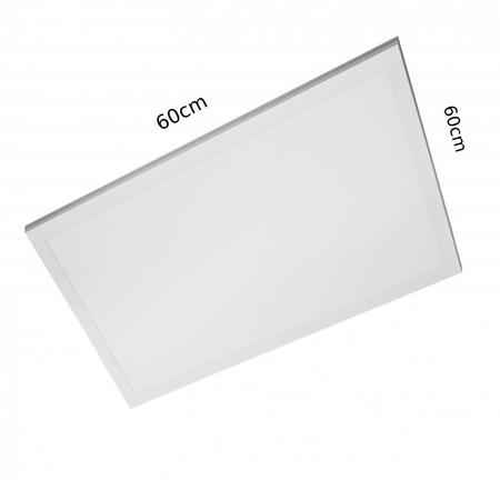 GTV Panel LED 40W 4000K 3500lm neutralna-biała 60x60cm oprawa sufitowa 9819