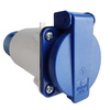 Marlanvil Adapter kempingowy wtyczka CEE 16A na 16A 250V gniazdo francuski standard przejściówka IP44 6.8216.SFR