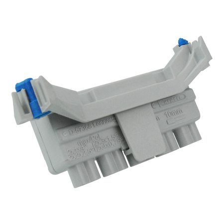 Hensel Puszka odgałęźna 93x93x62 z zaciskami 5x2 5 mm2 IP66 szara DK0202 GZ 6200 DK 0202 GZ